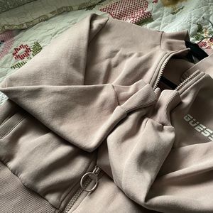 Guess crop jacket size xs